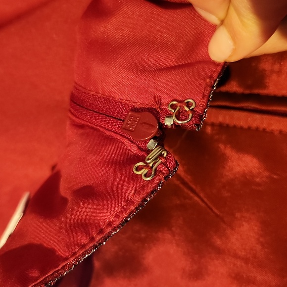 David's Bridal Maroon Bridesmaid Dress‎ - Picture 7 of 11